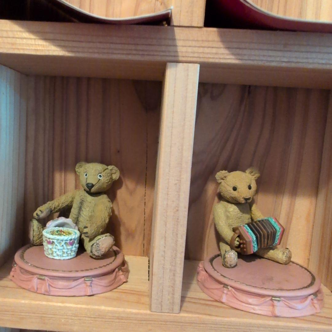 テディベアアンティークコレクション17種類 海洋堂