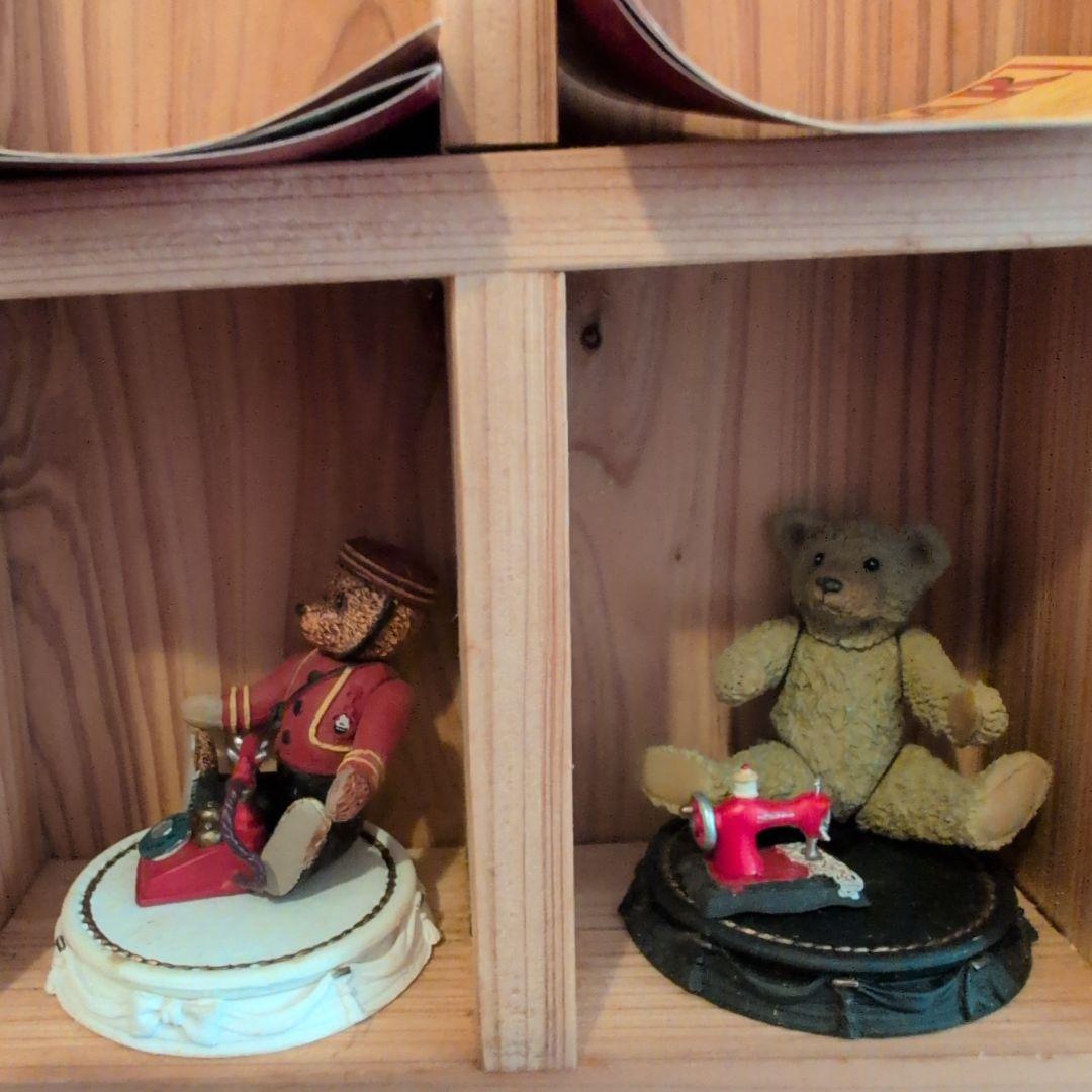 テディベアアンティークコレクション17種類 海洋堂