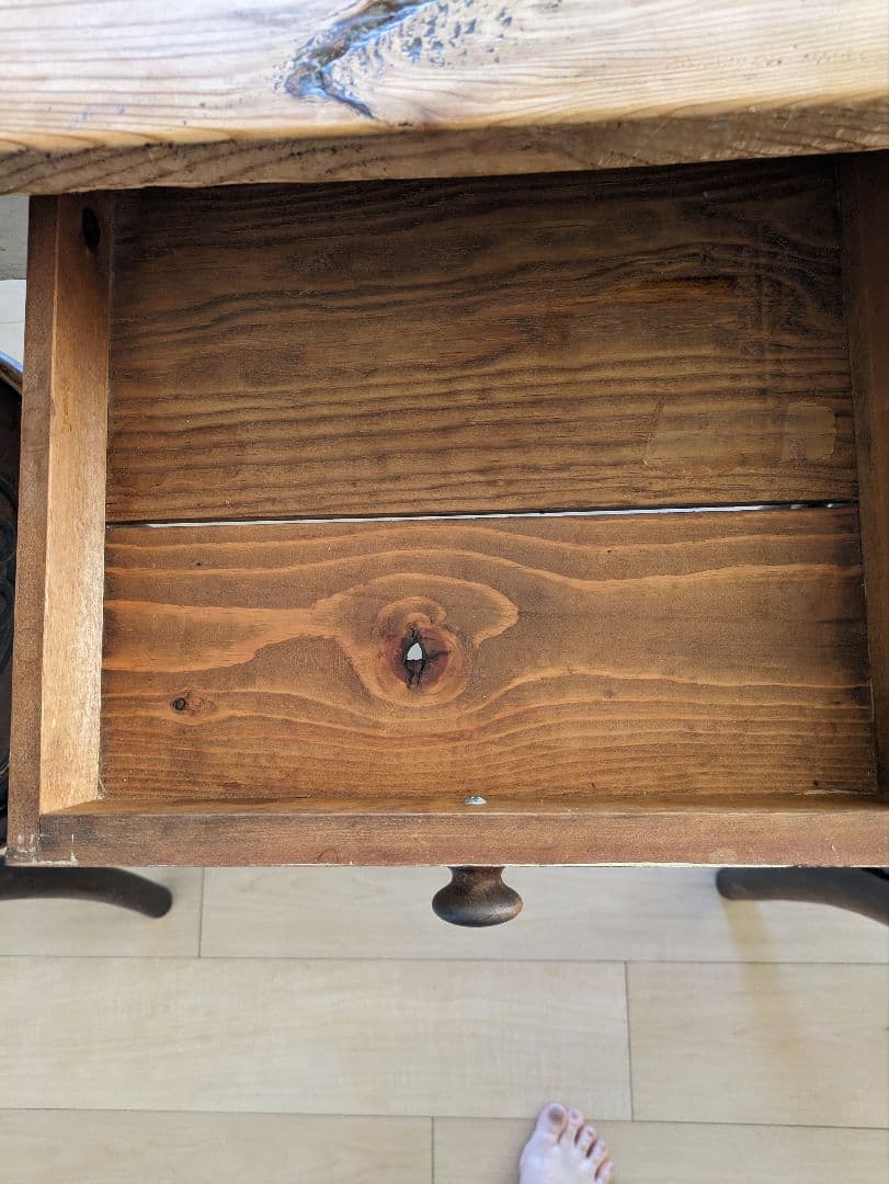 週末値下げ　ダイニングテーブル　古家具　 アンティーク家具　ビンテージ家具