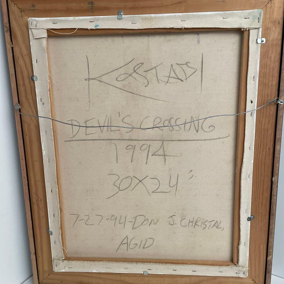 1994年作超激レア 一点物マークコスタビ　私も悪魔と話す。