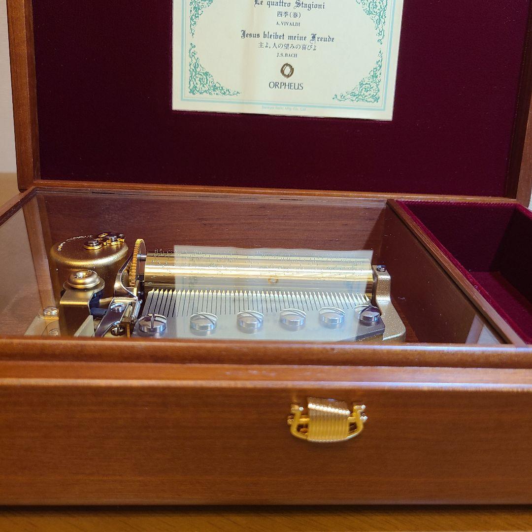 サンキョー (ニデック) オルフェウス 50弁 オルゴール メーカーにてOH 済