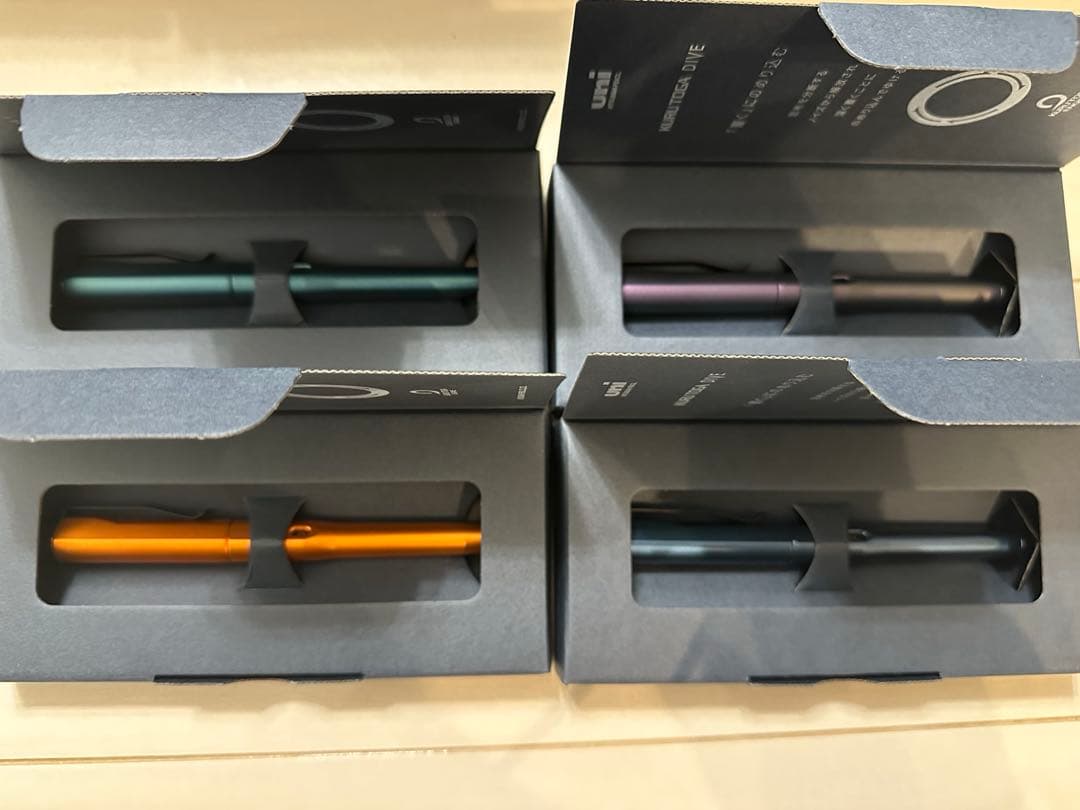 クルトガダイブ4色セット KURUTOGA DIVE 三菱鉛筆