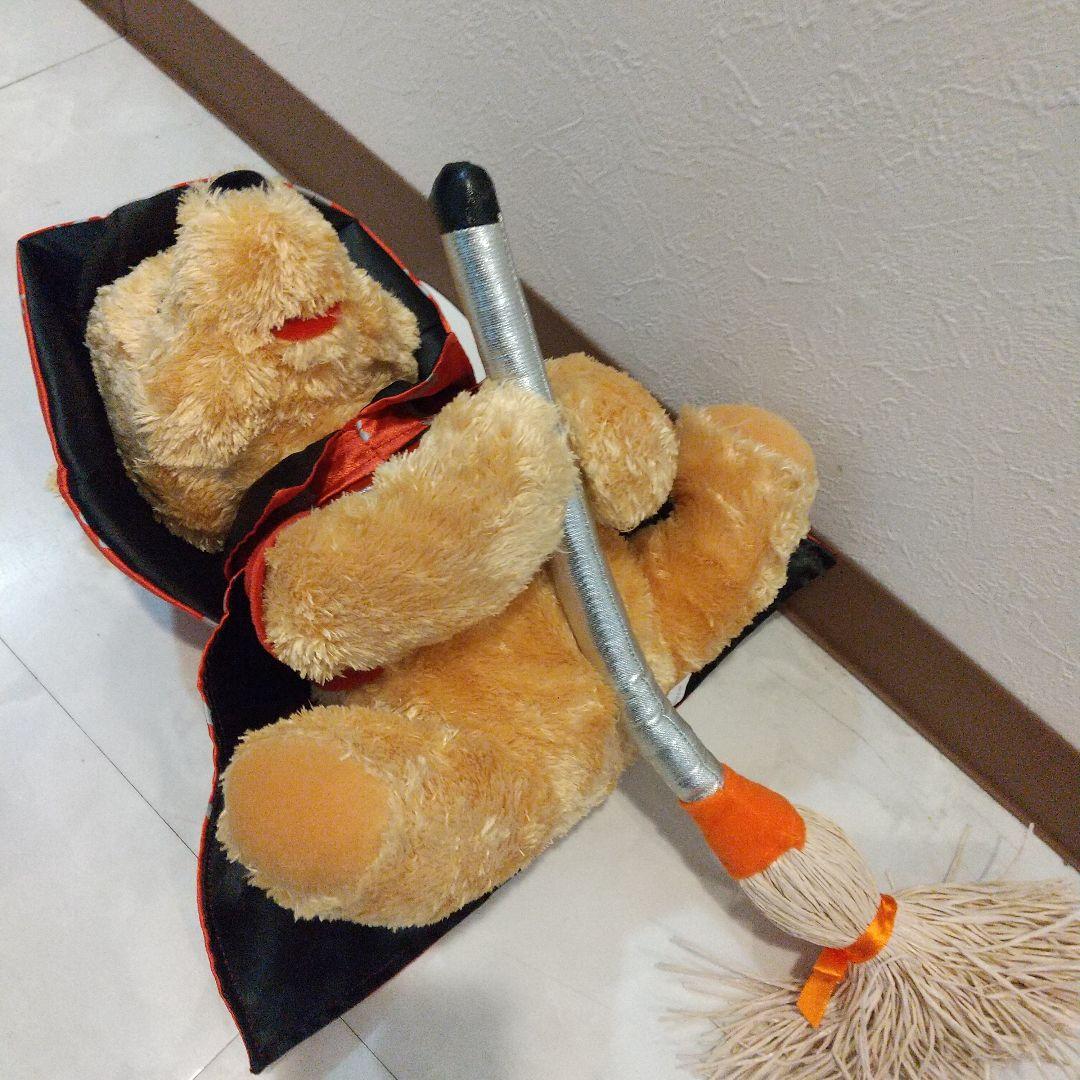 新品 ディズニーストア プーさん ハロウィン ぬいぐるみ 魔法使い 2004