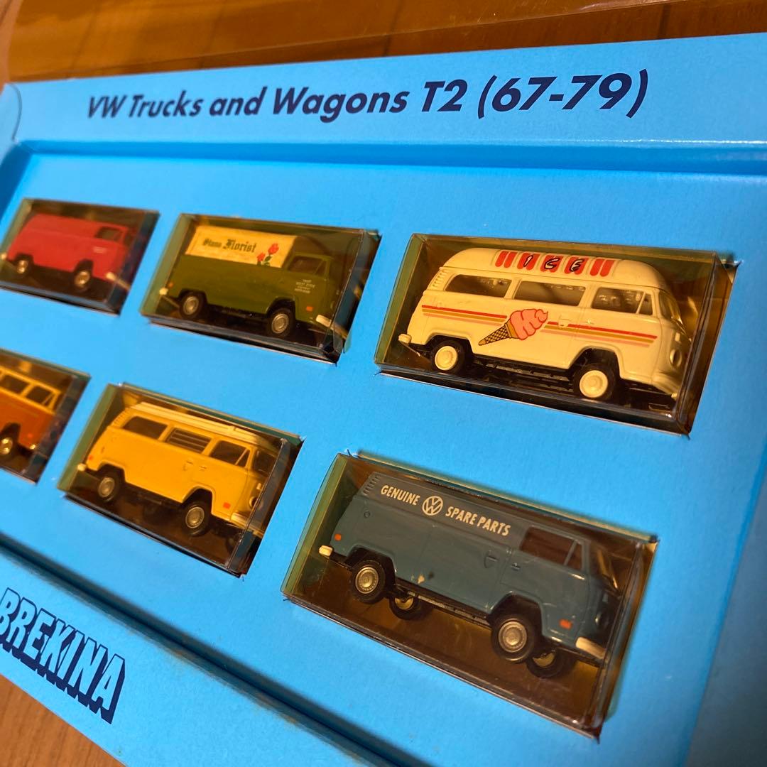 ブレキナBREKINA VW TYPE2 フォルクスワーゲン ミニカー セット