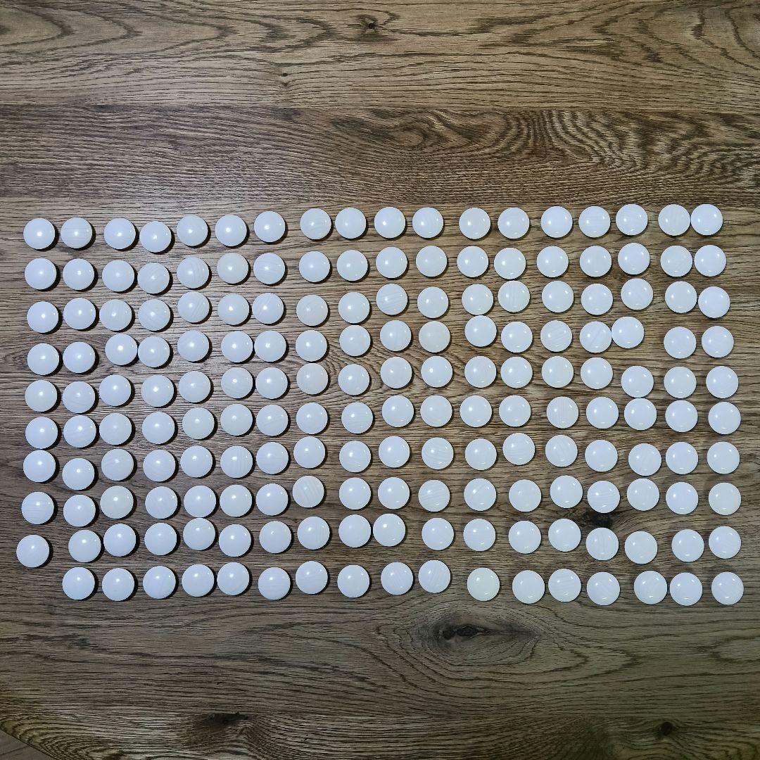 蛤碁石 179個 黒石 178個　36号程度