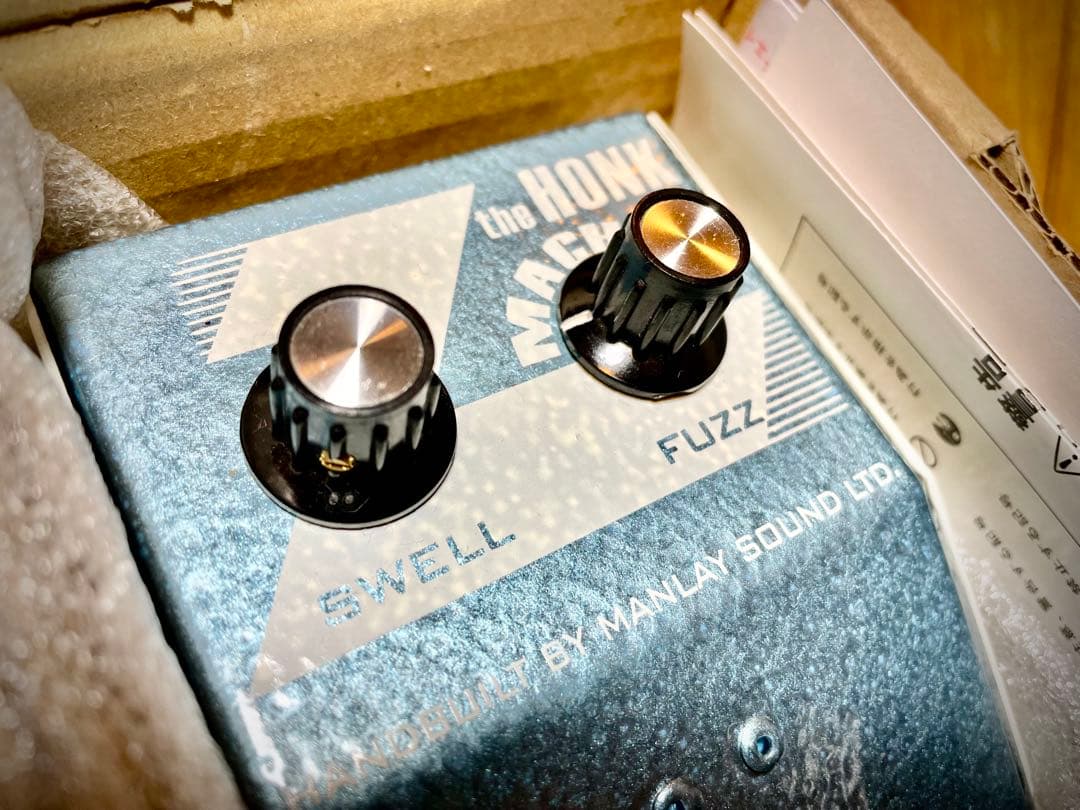 Manlay Sound Honk Machine ファズ エフェクター