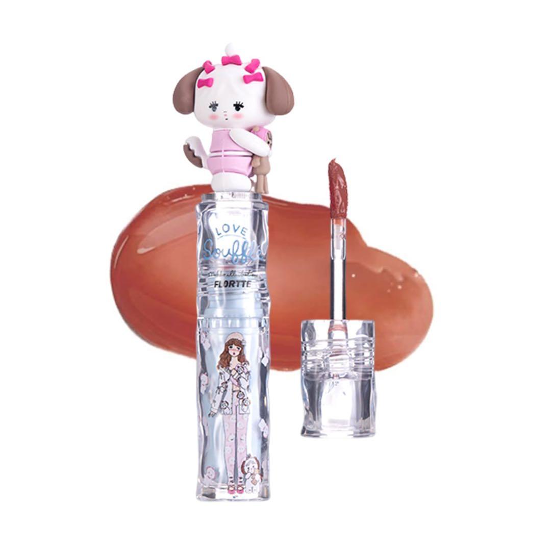 NEW! FLORTTE × MIKKO水光リップグロス鏡面 8#ミルクティー - メルカリ