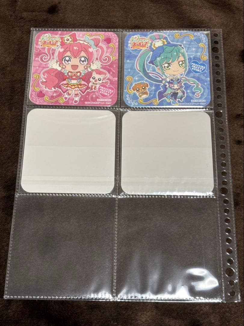 プリキュア　プリティストア　コースター　コンプリート　ノベルティ