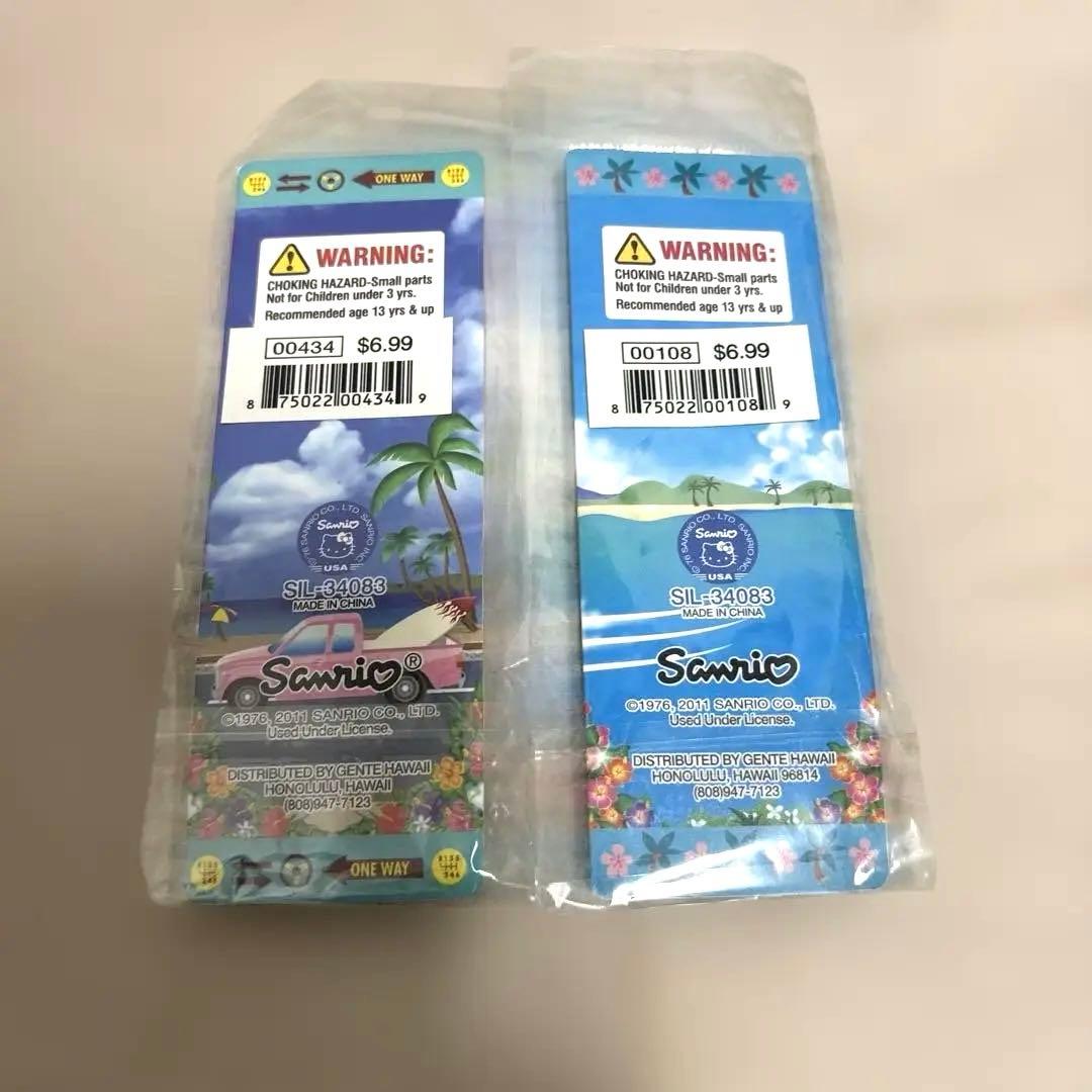 日焼けキティ ハローキティ ハワイ限定ストラップ　２個