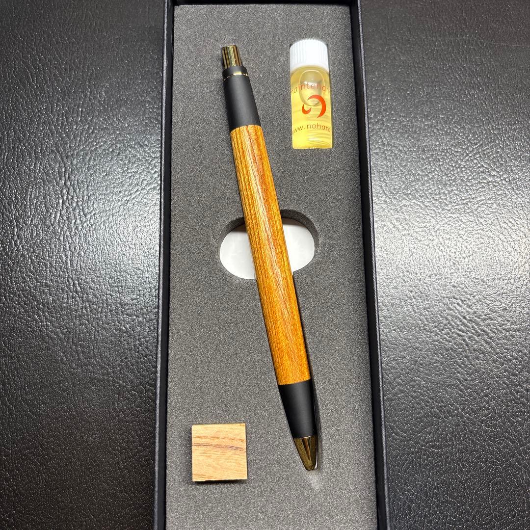 ※専用　新品未使用‼️ 野原工芸　欅　シャーペン　新型　ゴールド