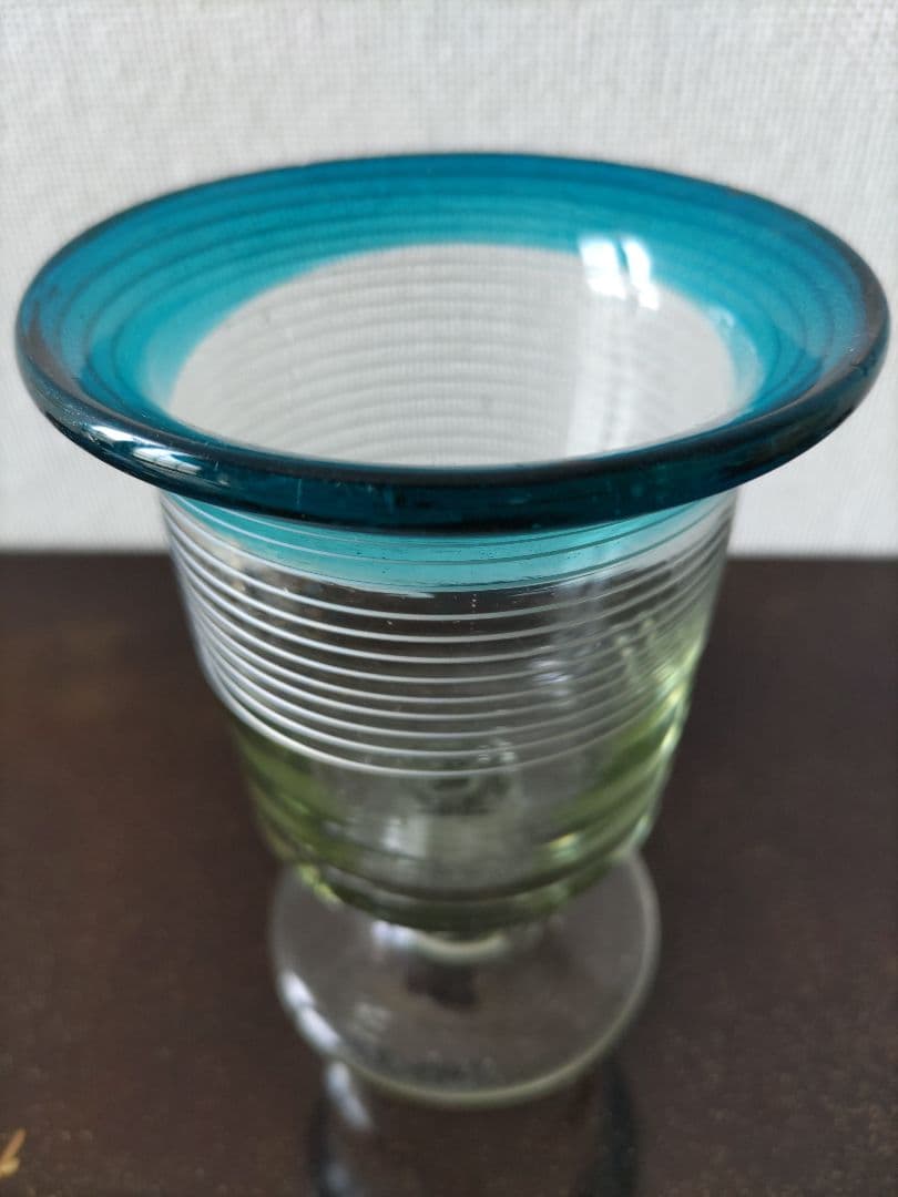 大正ロマン 糸巻き氷コップ