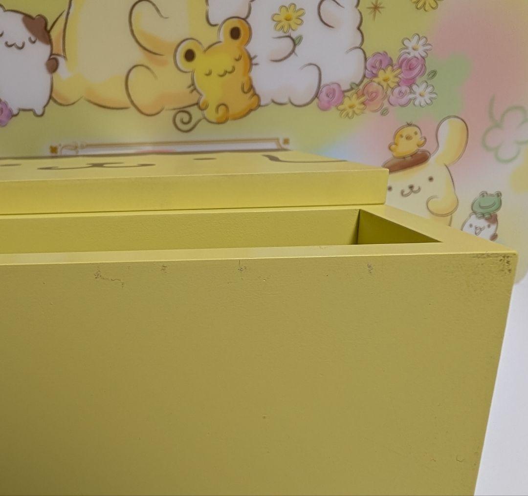 ポムポムプリン 木製 ミニチェスト 小物入れ アクセサリーケース