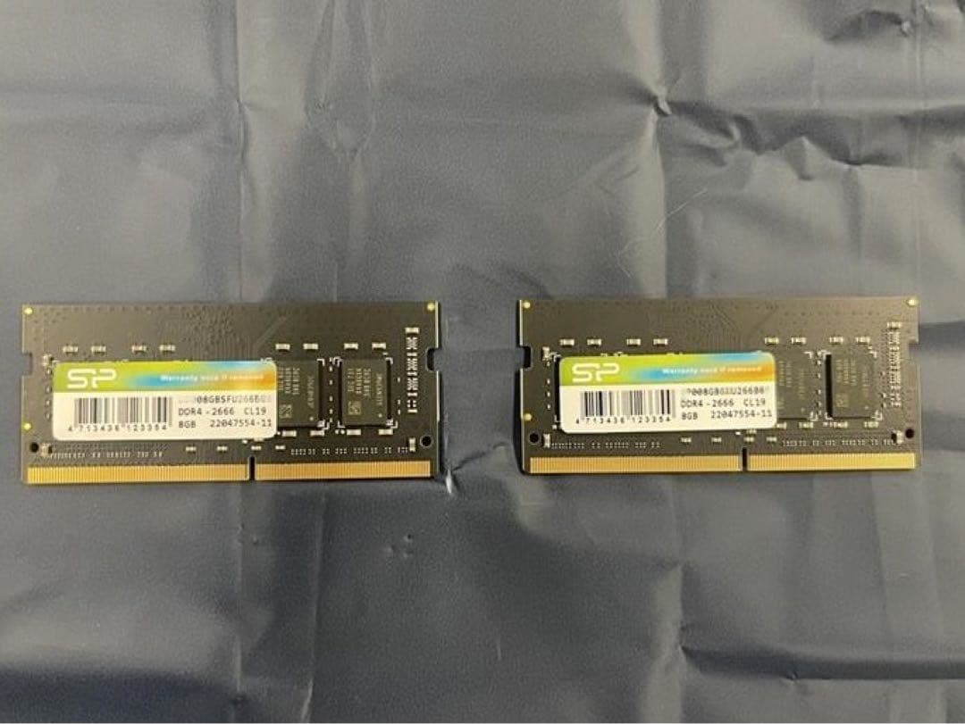 SP DDR4-2666 16GB (8GB メモリモジュール 2枚)ノート用 - メルカリ