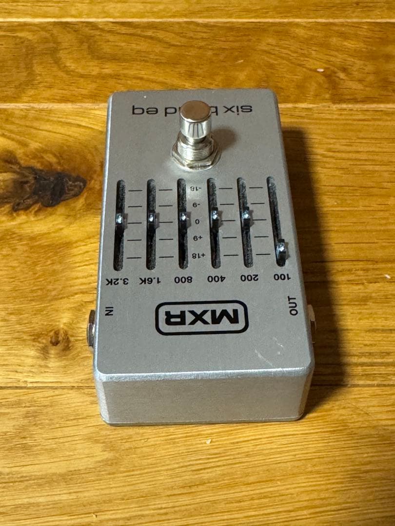 MXR six band eq ギターエフェクター