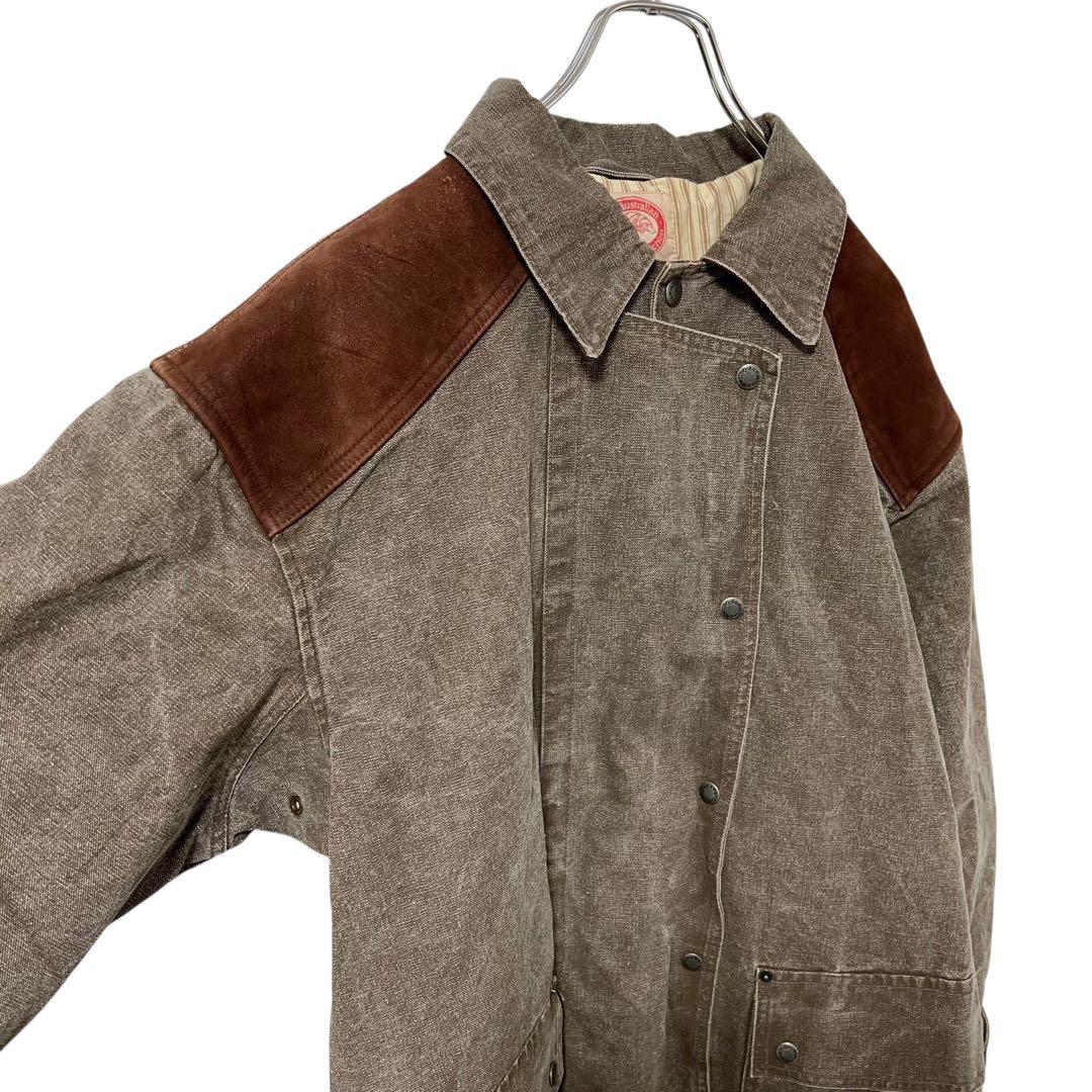 N-6218 80s Australian Outback ダックダスターコート