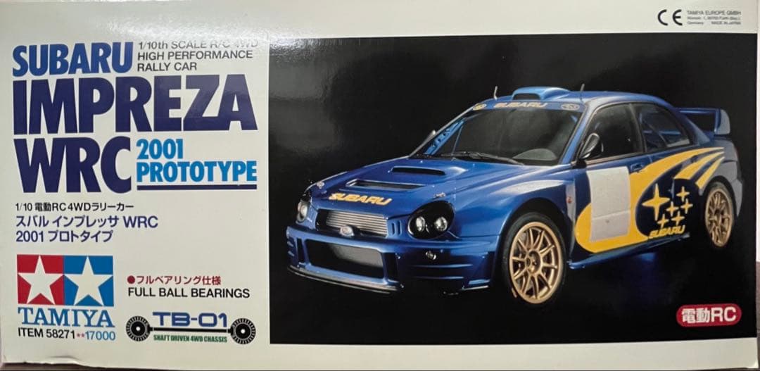 SUBARU IMPREZA WRC 2001 PROTOTYPE 58271 ホビーラジコン SUBARU