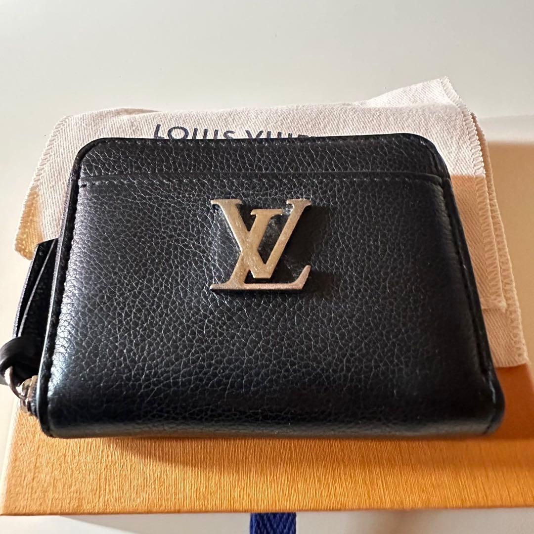 美品 付属品完品 ルイヴィトン ロックミー ジッピー パース ブラック
