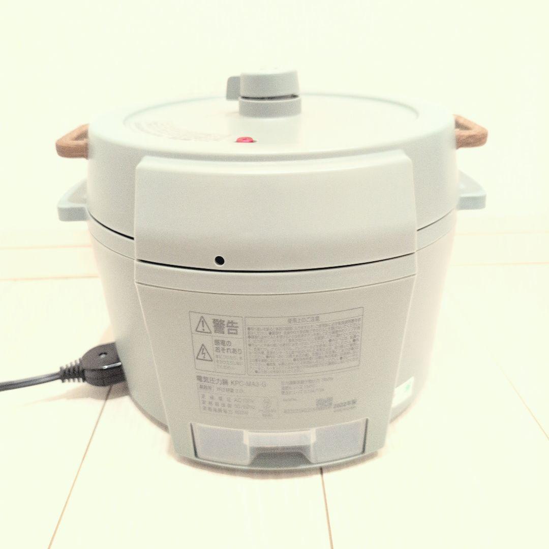 美品！IRIS OHYAMA 電気圧力鍋 ピスタチオグリーン 3L - メルカリ