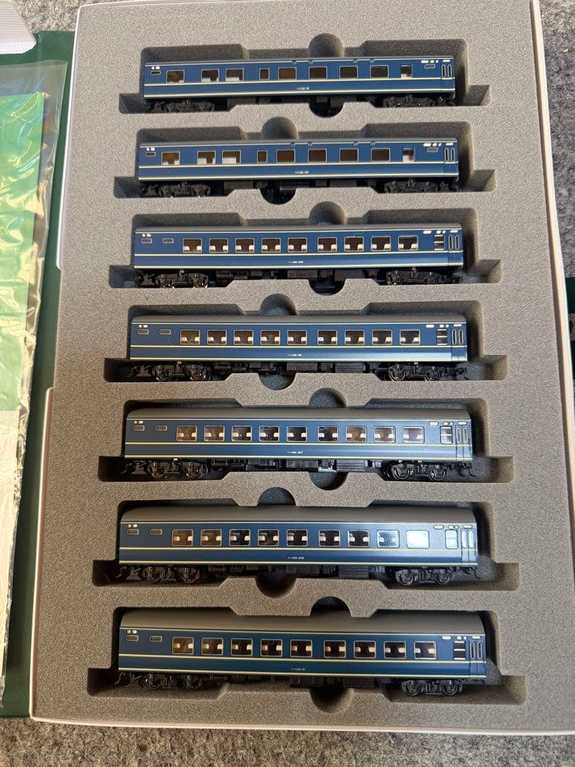 kato 10-1322 20系 寝台特急あさかぜ 7両連結セット