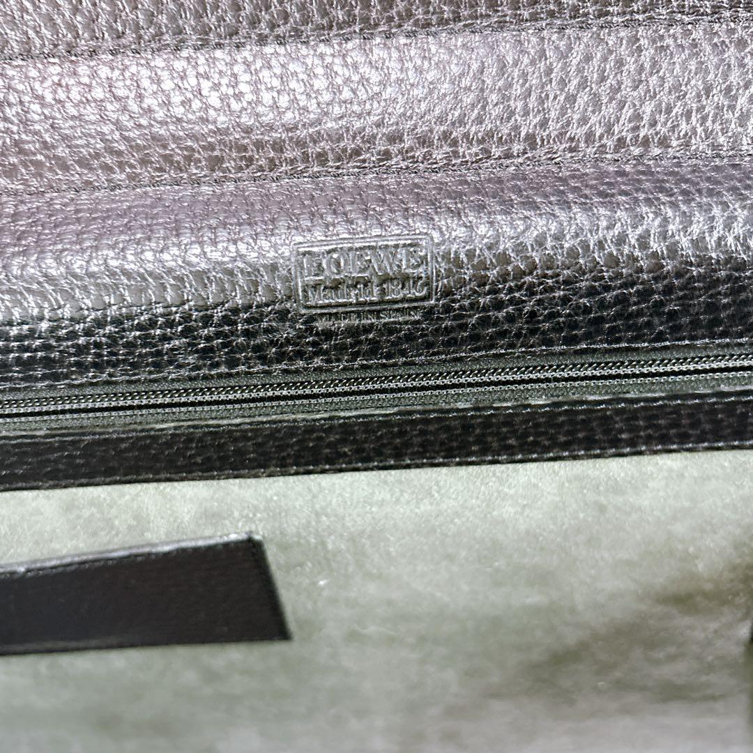 ✨美品✨ロエベ LOEWE ビジネスバッグ アナグラム ブリーフケース A4可