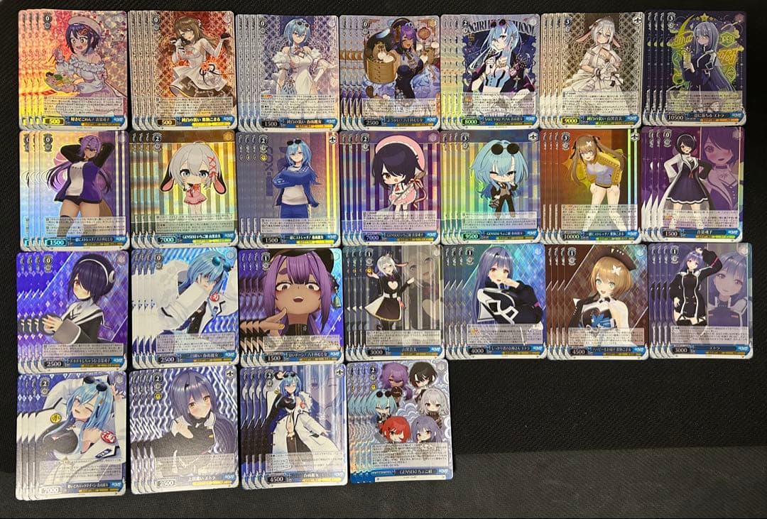 ヴァイスシュヴァルツ あおぎり高校 RRR.SR全カード高レア4コン