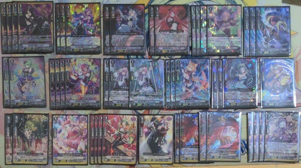 【匿名配送】ヴァンガード 銀の茨デッキ SP多め Vスタン