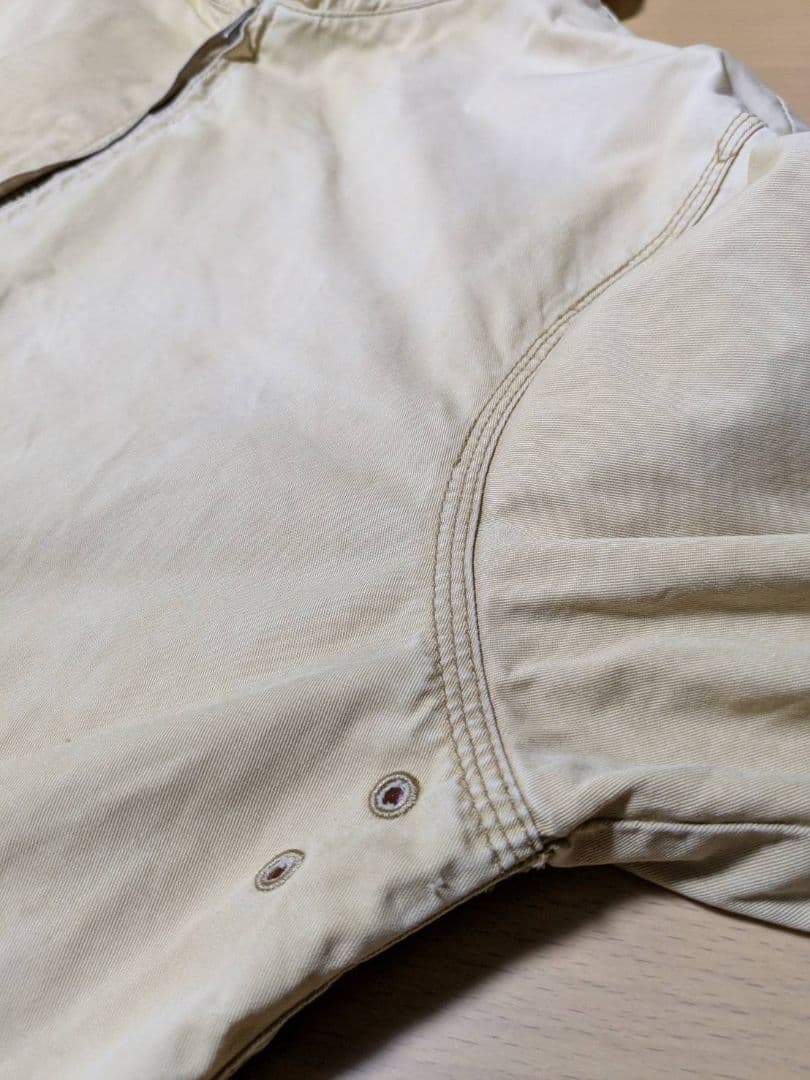 OLD STUSSY アクティブジャケット フェード ダメージ 古着