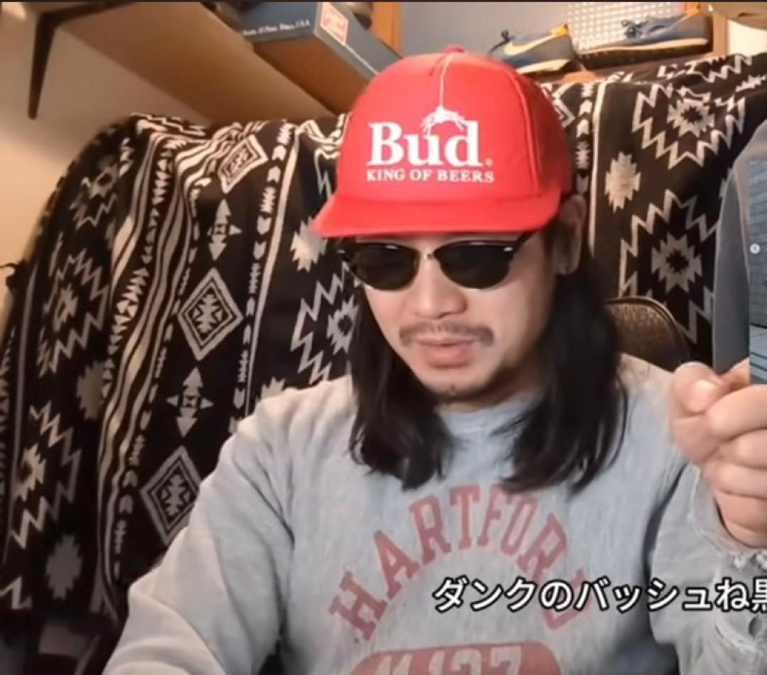 90s オワさん着用 Budweiser バドワイザー トラッカーズキャップ