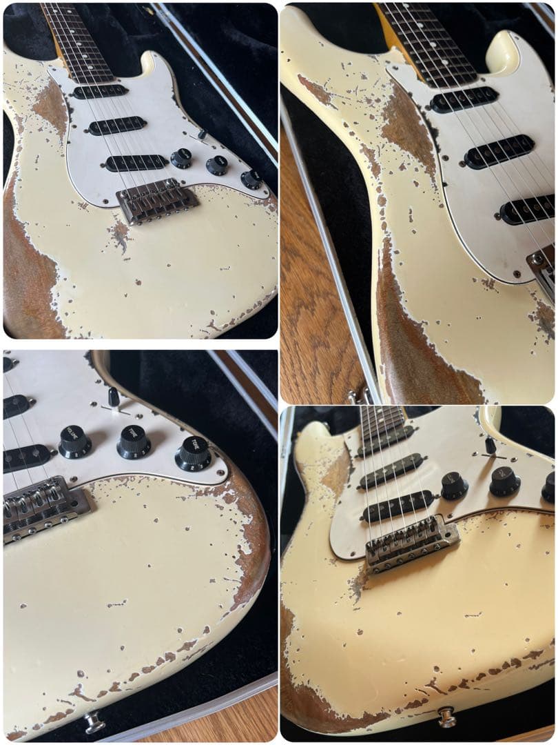 ハードレリック80sコンポストラトキャスター/マホガニーボディ