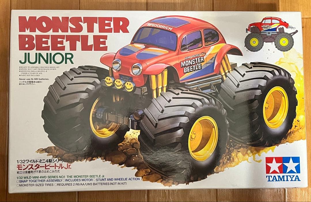 タミヤ ワイルドミニ四駆 モンスタービートルJr. 未開封