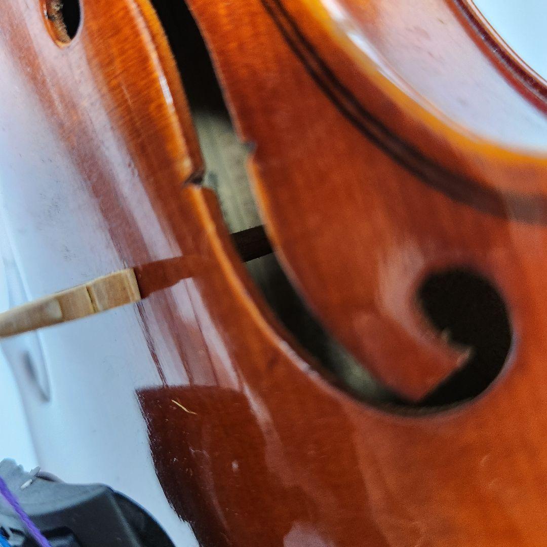 1/8 Suzuki 分数バイオリン Anno 1977 本体　弓　ケース