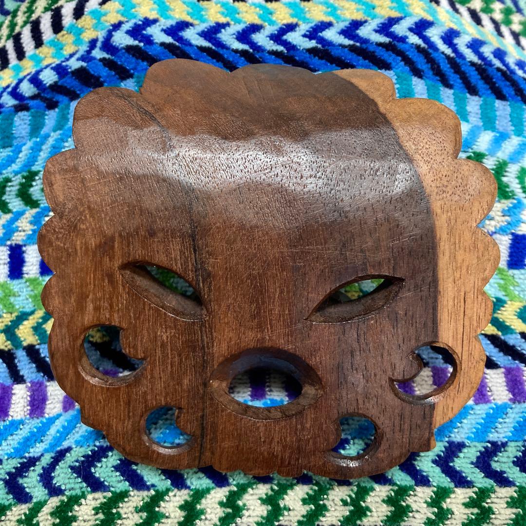木彫り インドネシア 魔除け - メルカリ