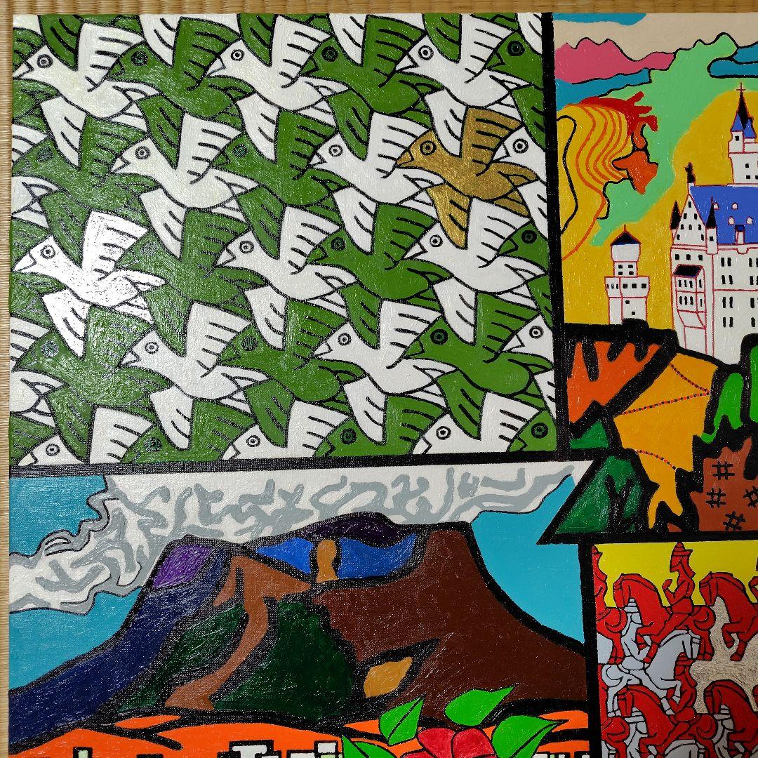 FRONT LINE Ⅰ F20号油彩画