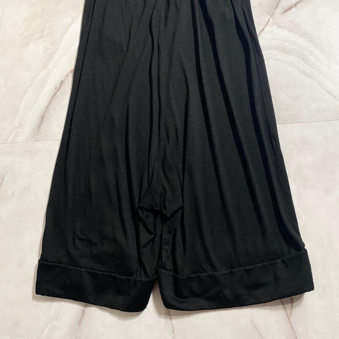 A15988 ジュンヤワタナベ 21SS ジャージーサルエルパンツ　黒 S