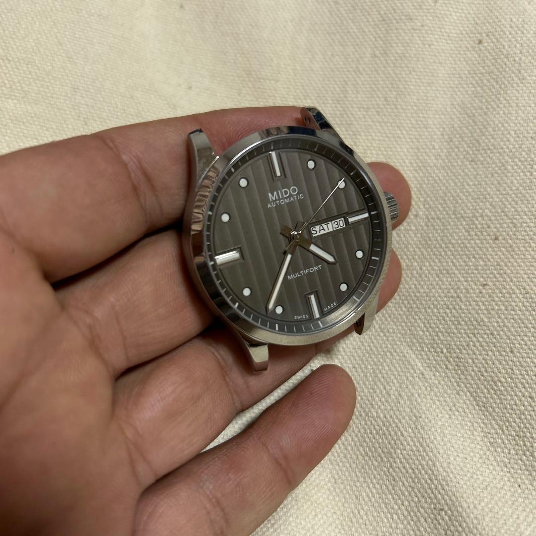 な*る様 MIDO 自動巻き時計 グレー