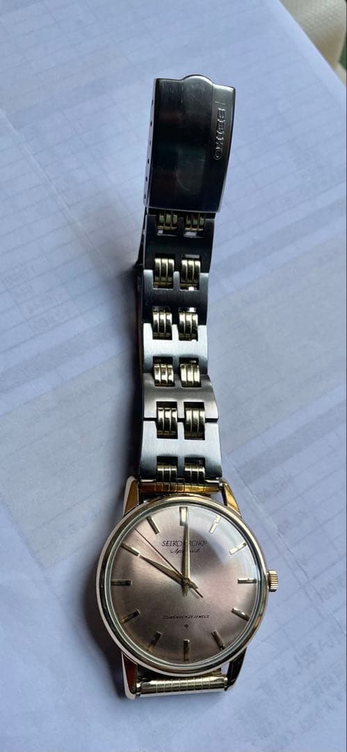 ヒカルセイコーヴィンテージ高級腕時計 クラウンスペシャルSDマーク