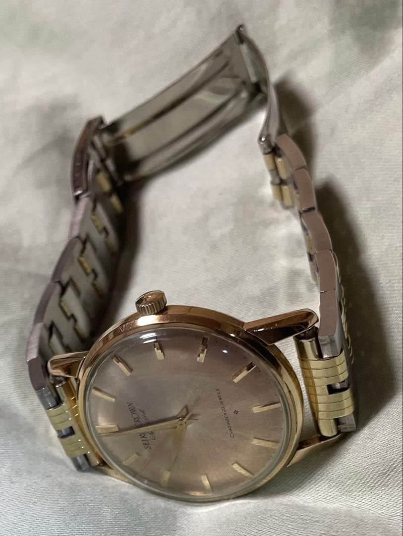 ヒカルセイコーヴィンテージ高級腕時計 クラウンスペシャルSDマーク