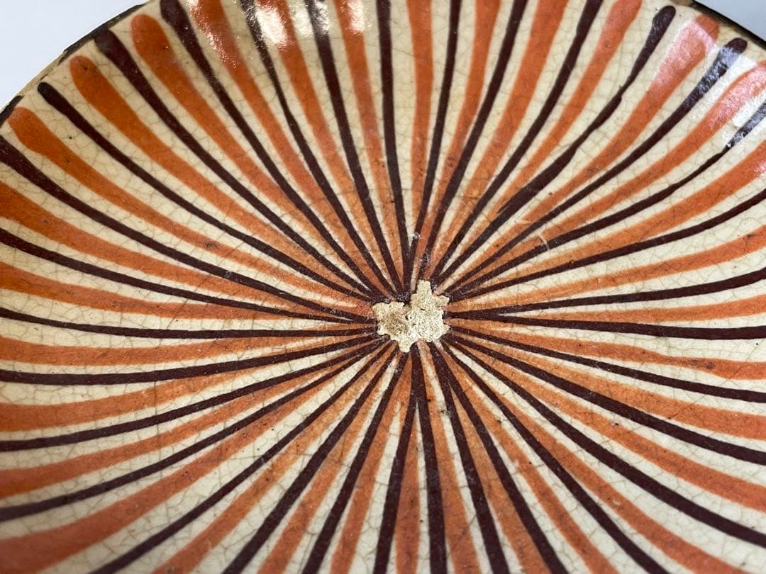 骨董 アンティーク 麦藁手 蓋碗 蓋茶碗 お碗 飯碗 絵瀬戸 白州正子 民芸