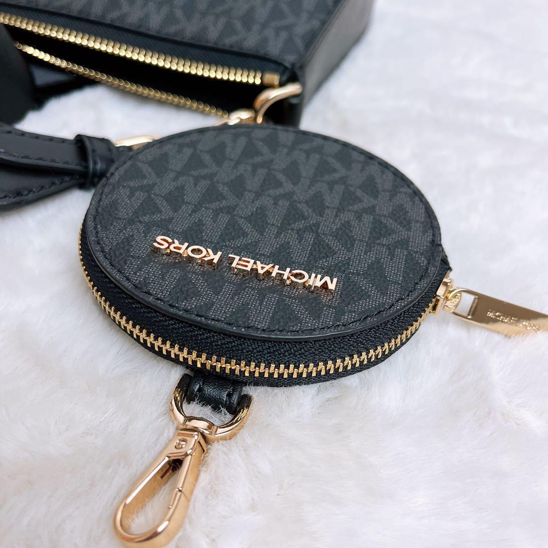 未使用☆MICHAEL KORSマイケルコース2wayショルダーバッグ 小銭入れ