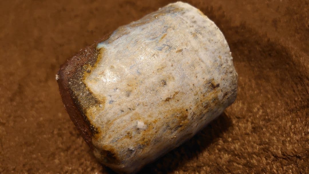 古越前 越前焼 ぐい呑 盃 灰釉 灰かぶり 1客 湯呑 - 越前焼.com -