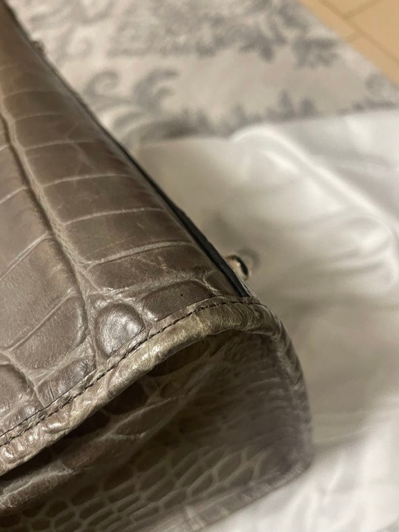 美品☆COACH☆バッグ☆本革☆グレー