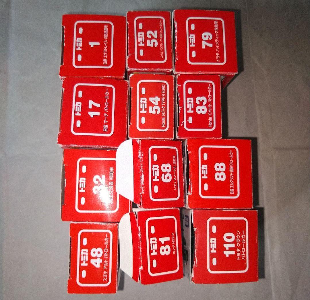 トミカ 緊急車両 163台 警察 消防 救急 海保 自衛隊 海外 MER