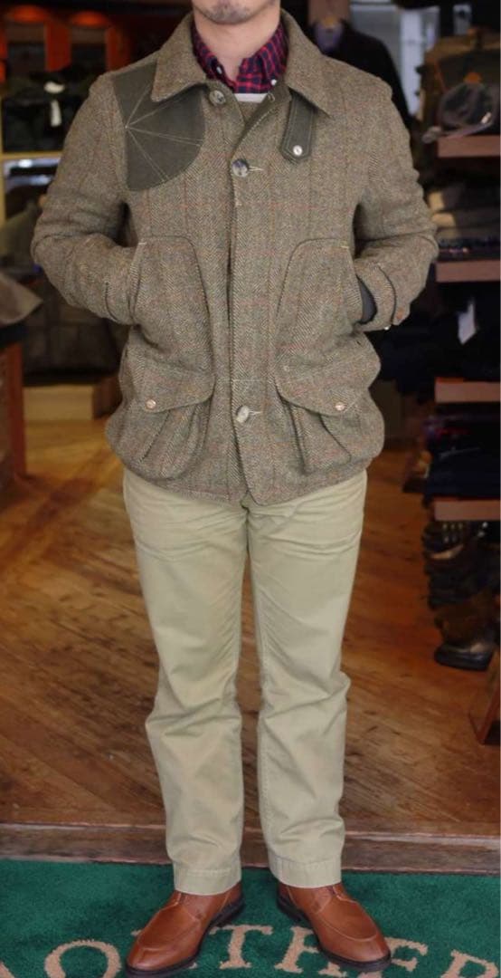 【 k.k】FILSON ITALY WATER FOWL TWEED