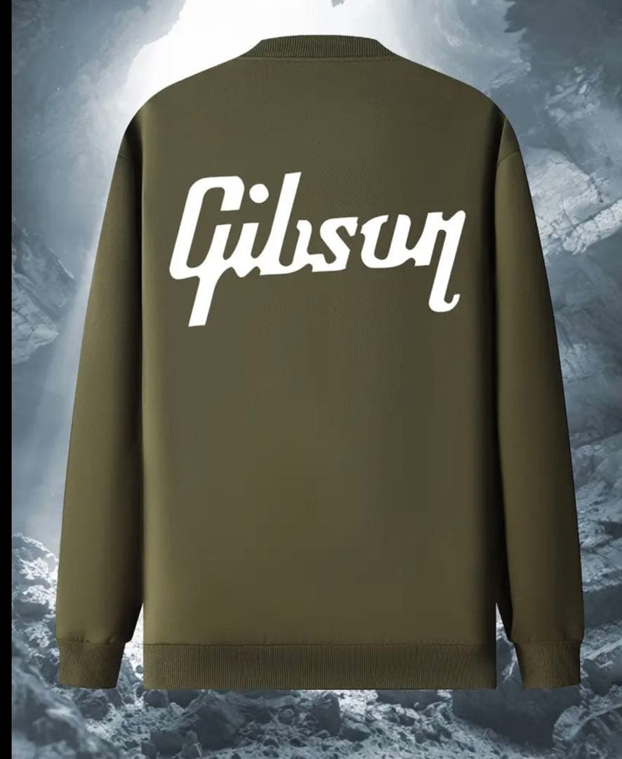 ン*シ様 Gibson カーキー色　カジュアルジャケット　サイズL相当　新品未使