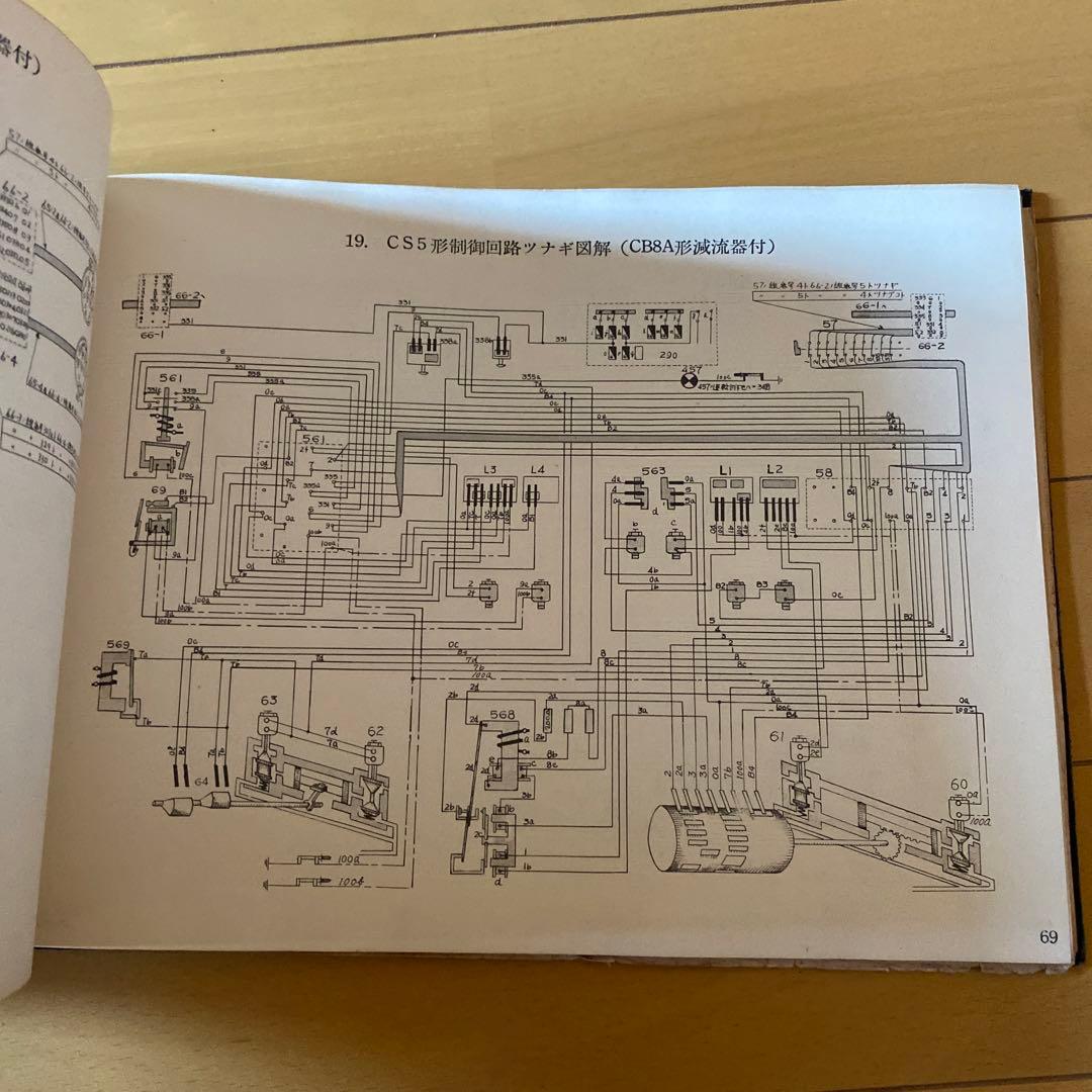 鉄道　電車ツナギ図解