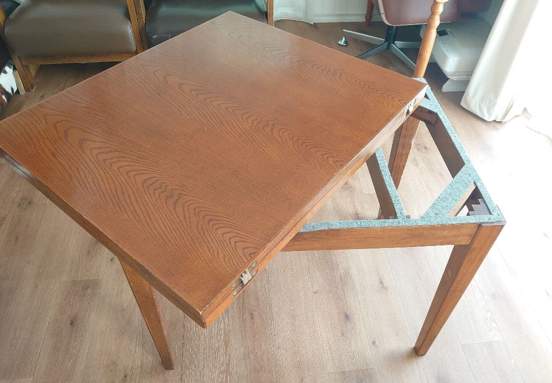 【直接受け渡し】 アンティーク伸長式ダイニングテーブル