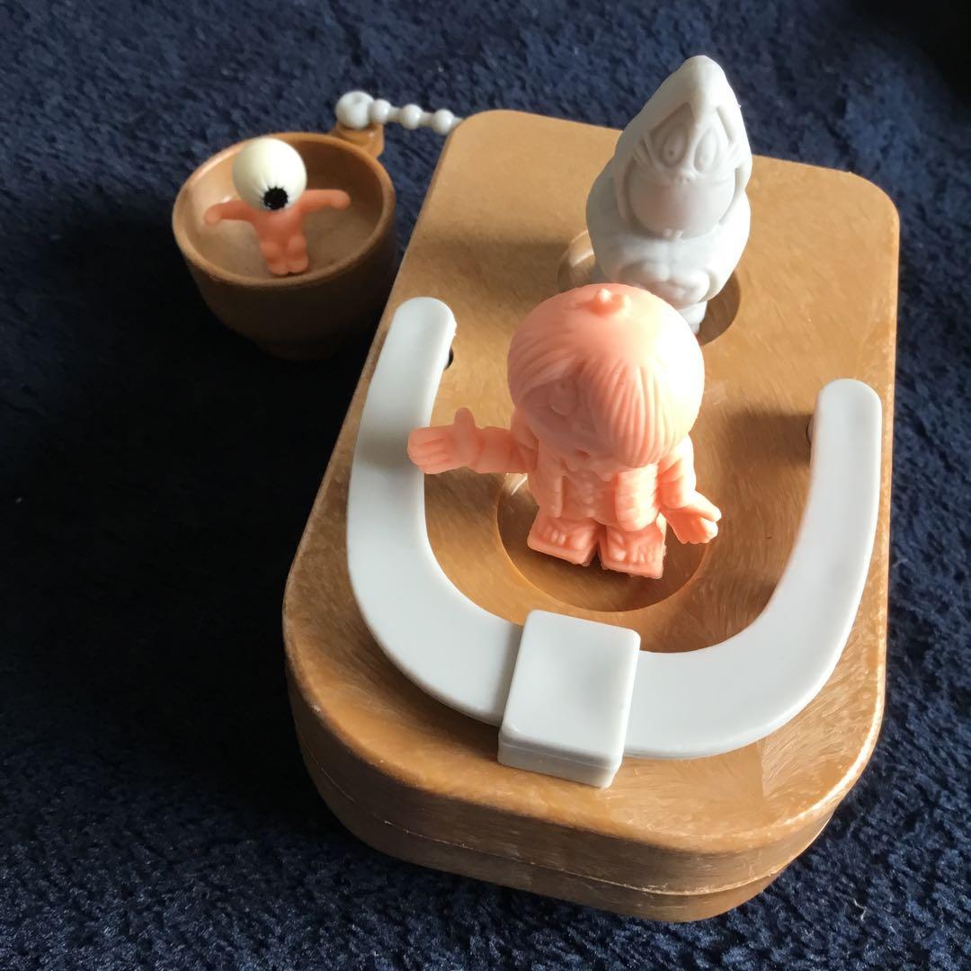 超希少レア☆新品未使用☆廃盤品 ゲゲゲの鬼太郎 お風呂セット 昭和