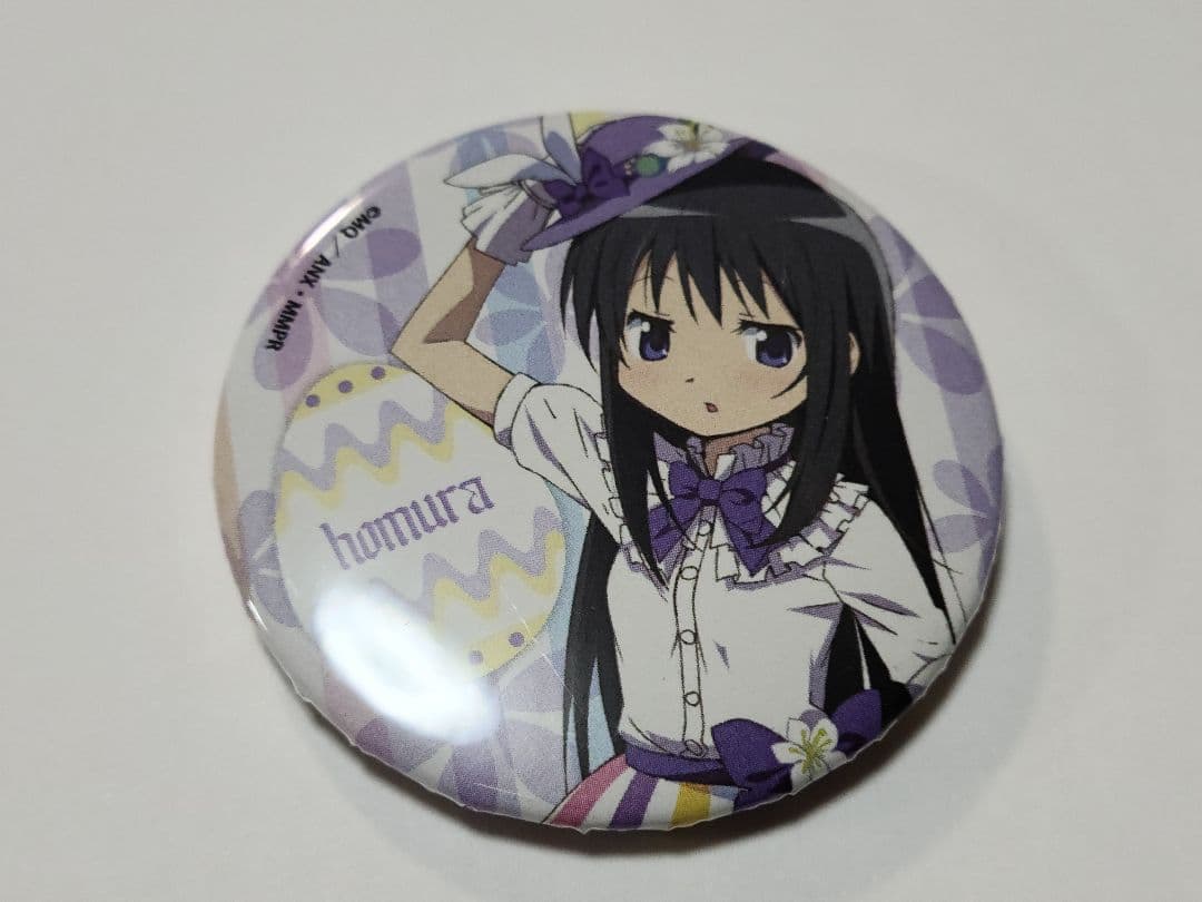 暁美ほむら 缶バッジ ローソン限定 魔法少女まどか☆マギカ ローソン