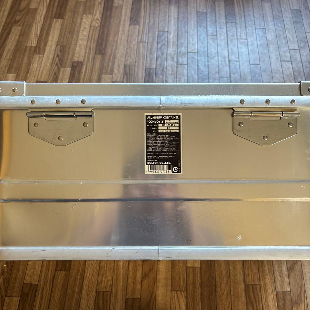 専用DULTON アルミニウムコンテナ S 薪プレゼント