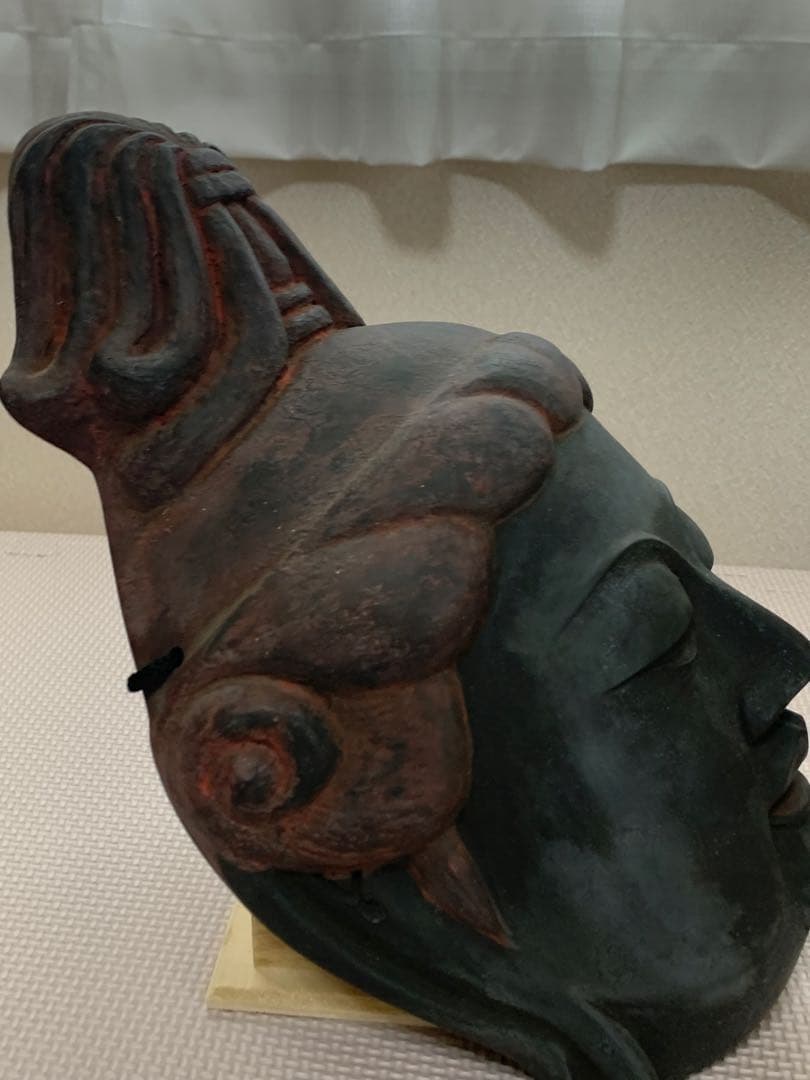 仏面 中坊竜童作 技芸天像 希少品 - メルカリ